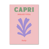 Pósteres daneses en lienzo con motivos pastel